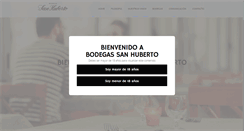 Desktop Screenshot of bodegassanhuberto.com.ar
